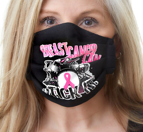 Face Masks - Breast Cancer Can Stick It!