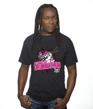 Breast Cancer Can Stick It! Drummathon 2017 T-shirt
